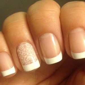 Jamberry white romance wrap