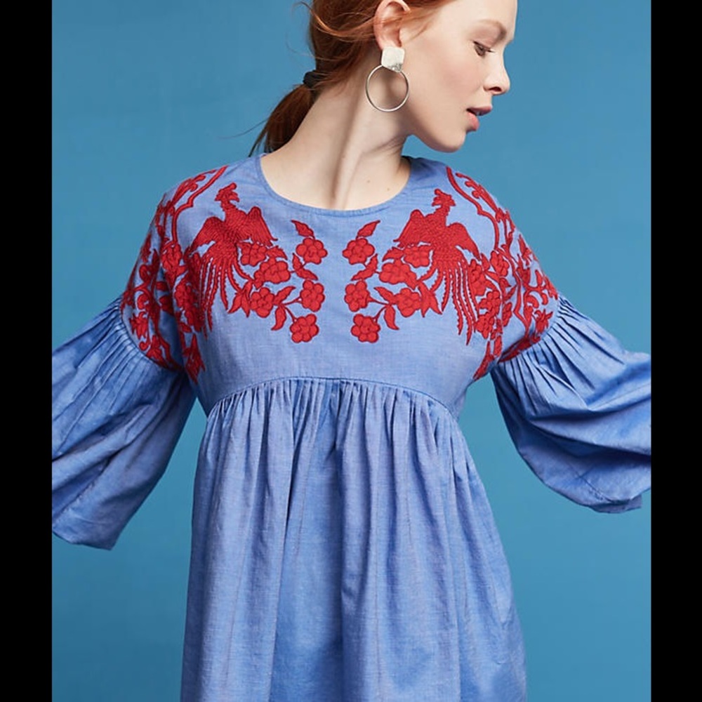 Lianna Embroidered Blouse
Hemant & Nandita