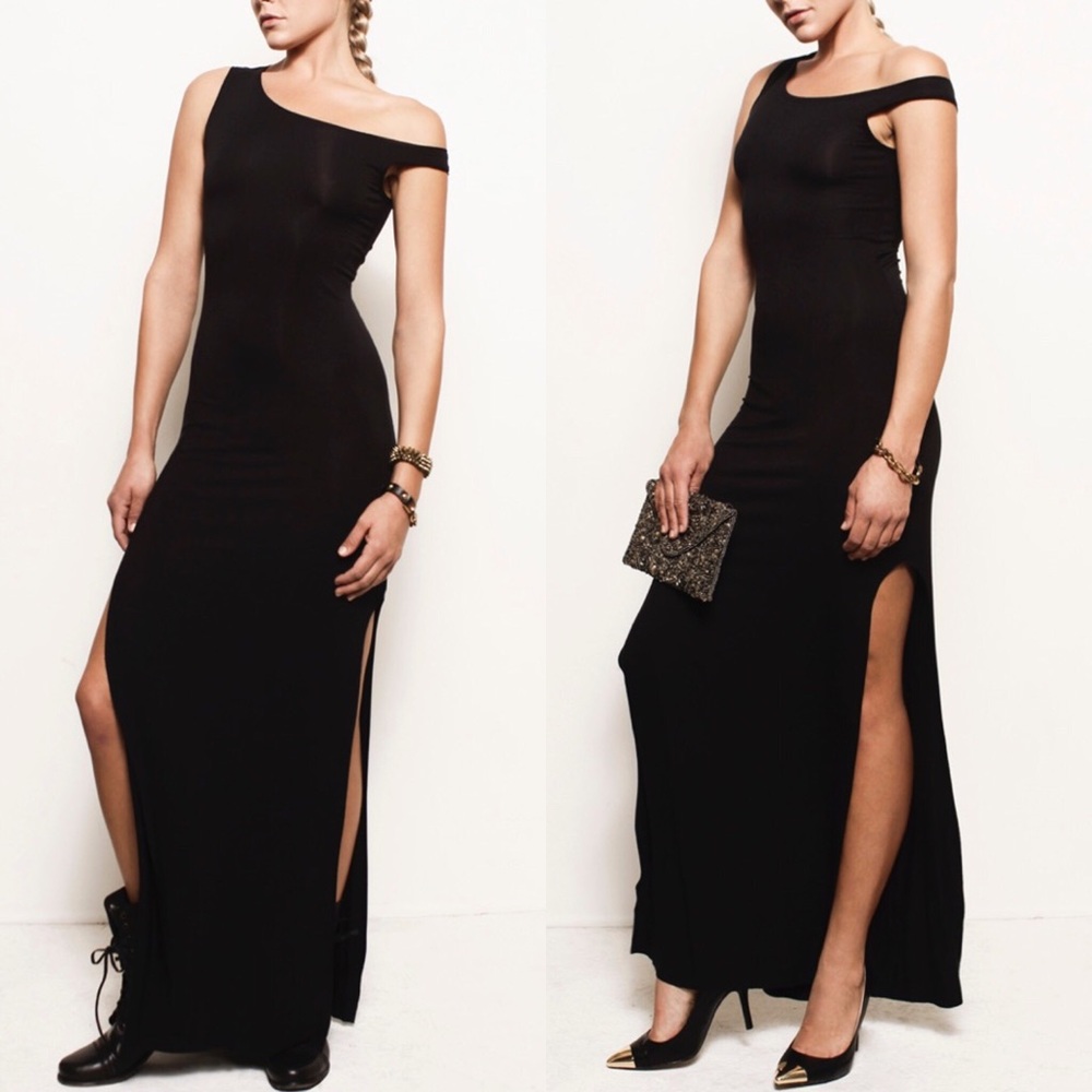 NWT Off Shoulder Maxi Dress Club Day All Saints