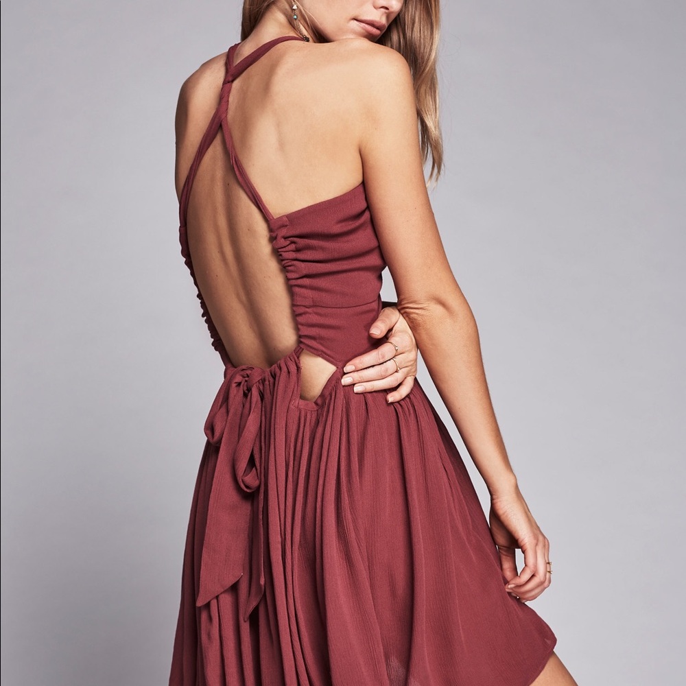 ❗️SOLD❗️FP Purple Rosetta Dress - Picture 2 of 6