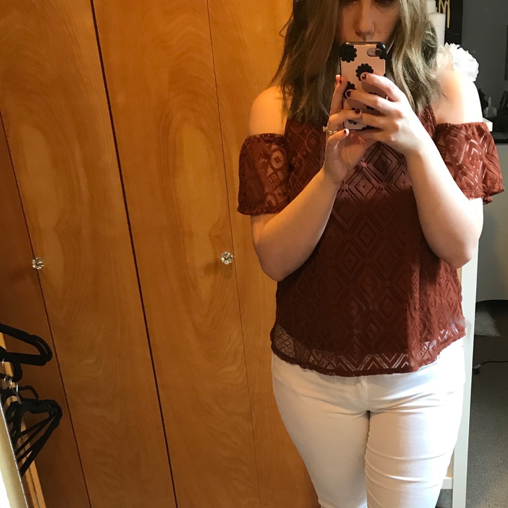 Off the shoulder top