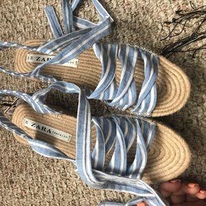 Zara espadrille sandal