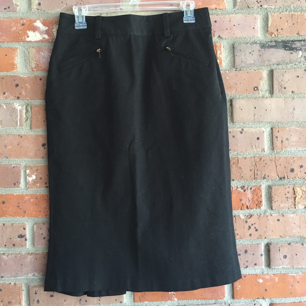 NWOT! Ralph Lauren Black Pencil Skirt