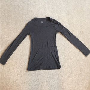 Grey GAP Supersoft Long-sleeve Top