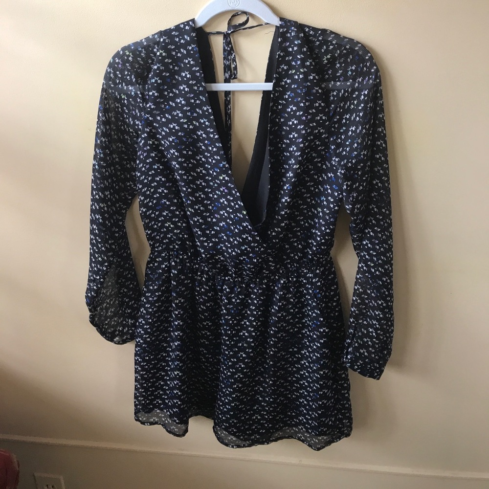 BCBG short romper