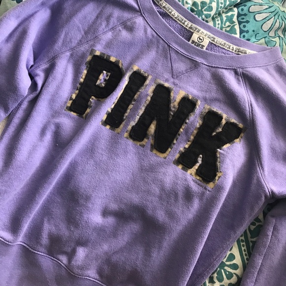 PINK Victoria's Secret Tops - Victoria's Secret PINK medium sweatshirt