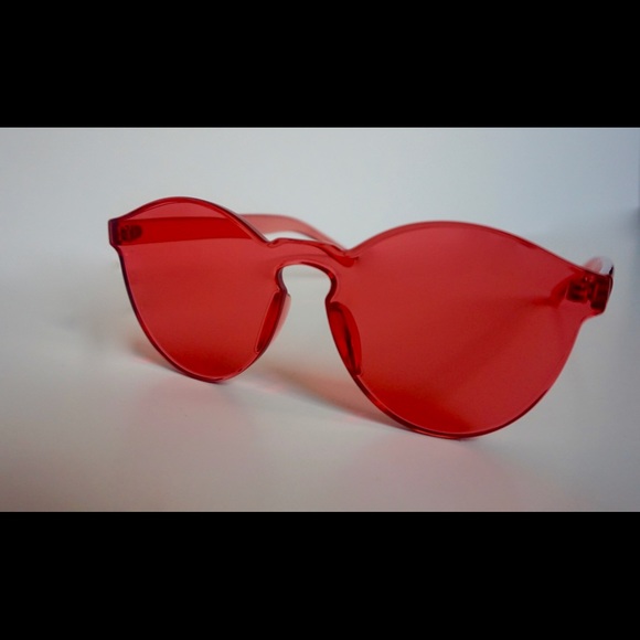 Accessories Red Tinted Glasses Poshmark