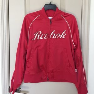 New without tags Reebok classic red jacket women's
