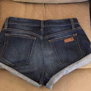 Joe's jeans cuff shorts. Size 27. Worn once