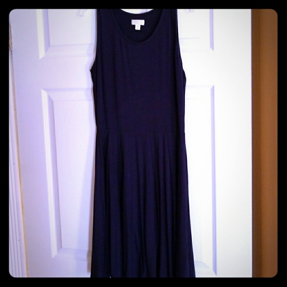 Navy blue dress