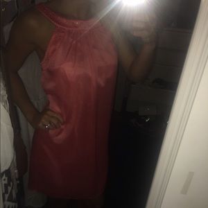 Peach dress