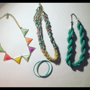 Statement necklace bundle