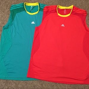 2 ADIDAS climacool Tank tops