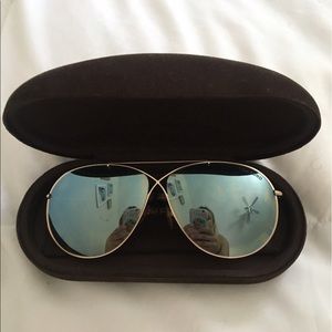 Tom Ford Eva Pilot Sunglasses