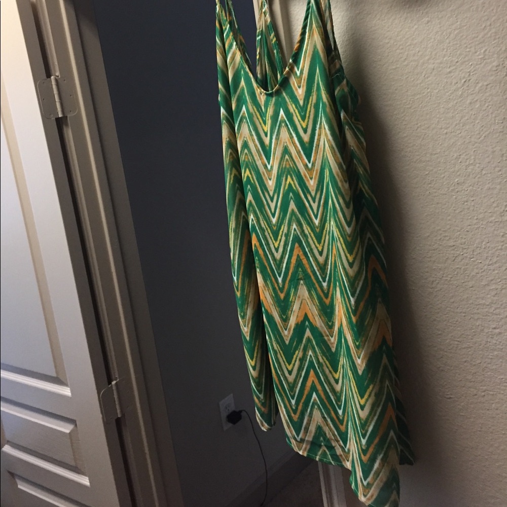 Green Mini Dress