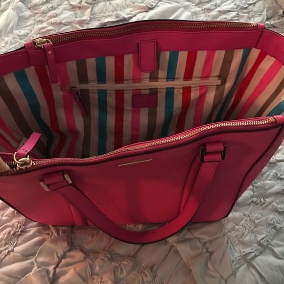 Pink Kate Spade tote - Picture 2 of 3