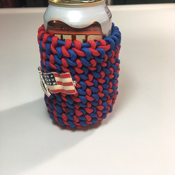 Handmade 550 Paracord beverage koozie - Picture 1 of 4
