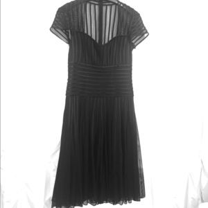 Black cocktail dress