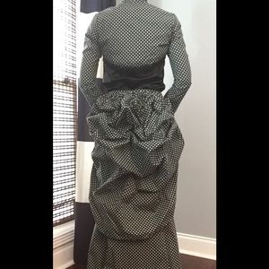 Nightshade a clothing custom made bustle skirt.