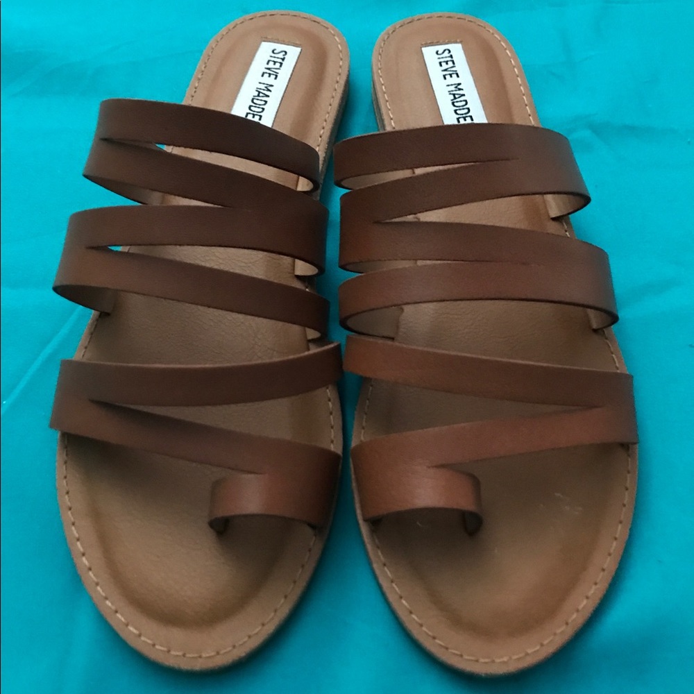 Brown, Steve Madden Sandals