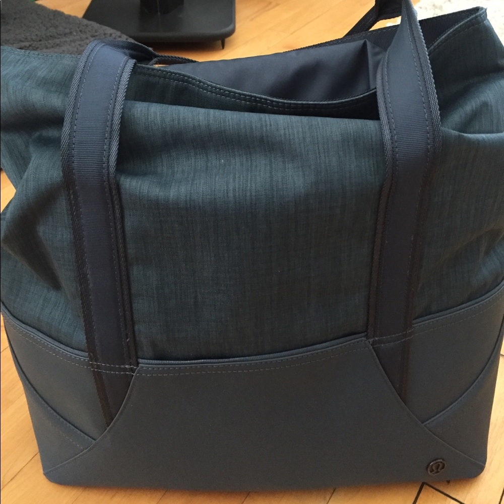 Blue Lululemon Gym Bag
