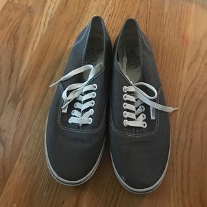 Grey vans size 9 women's