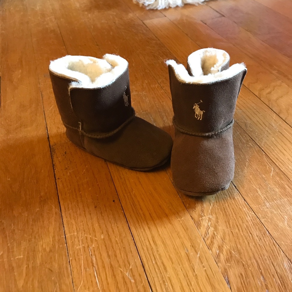 Ralph Lauren Baby Booties
