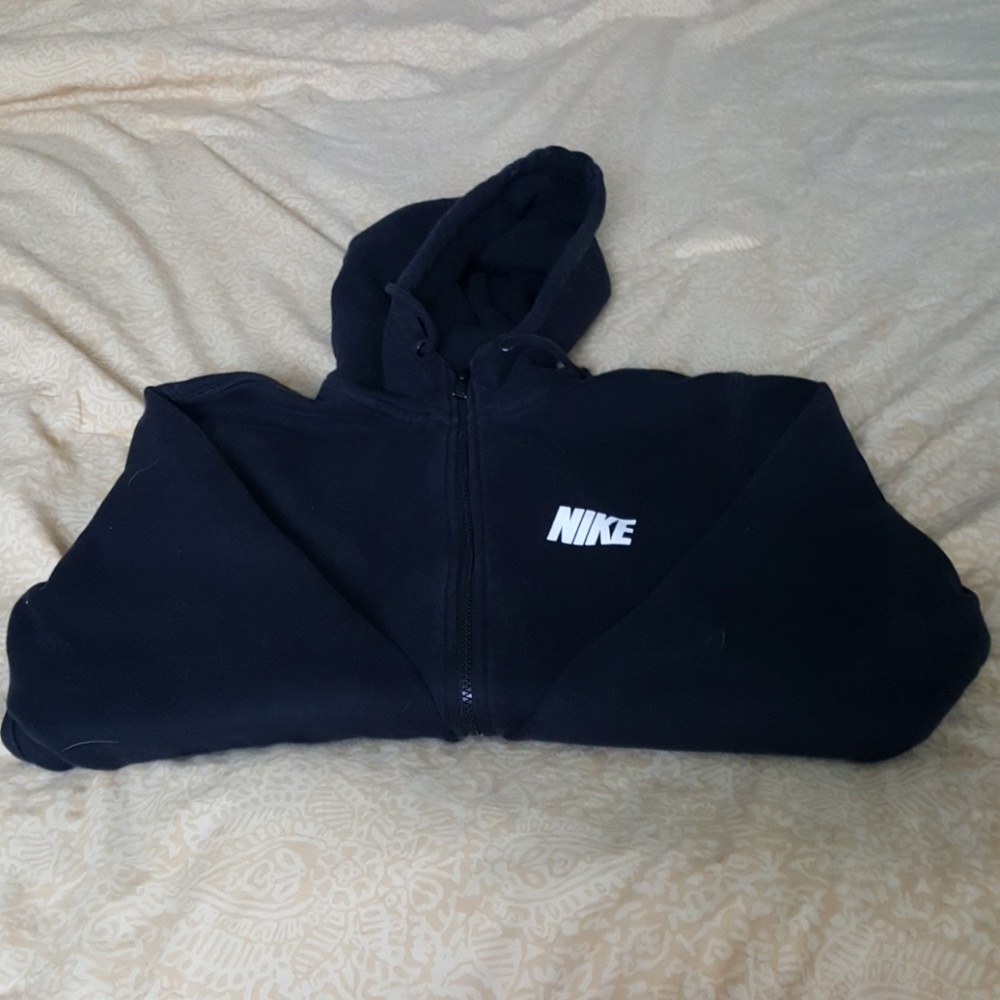 Front zip hoodie