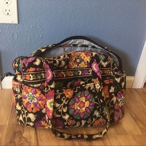 Vera Bradley diaper bag w/ matching changing pad