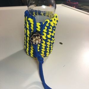 Handmade 550 Paracord bottle koozie