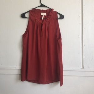 Burgundy blouse