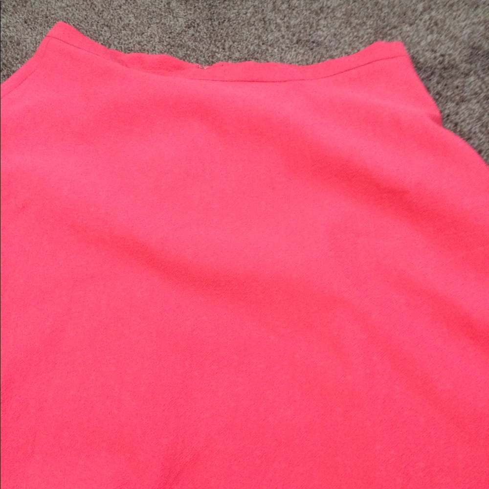 Pink skater skirt