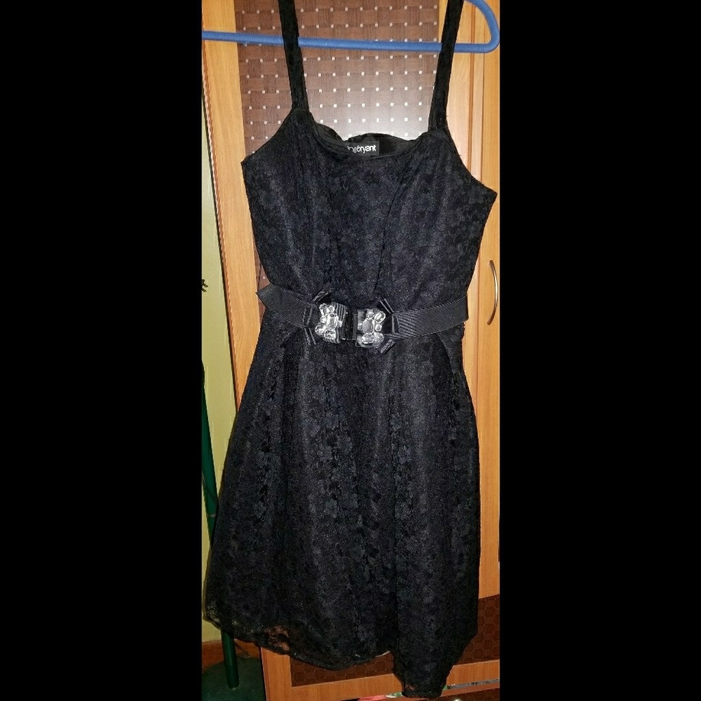 NWT Lane Bryant NWT LBD Lace Tea Length Dress