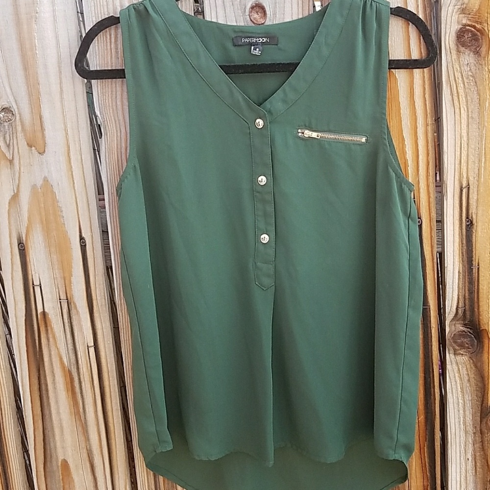 HOST PICK! Sleeveless slightly sheer summer blouse