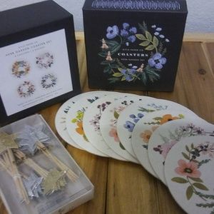 Herb Garden Coasters and Party Picks