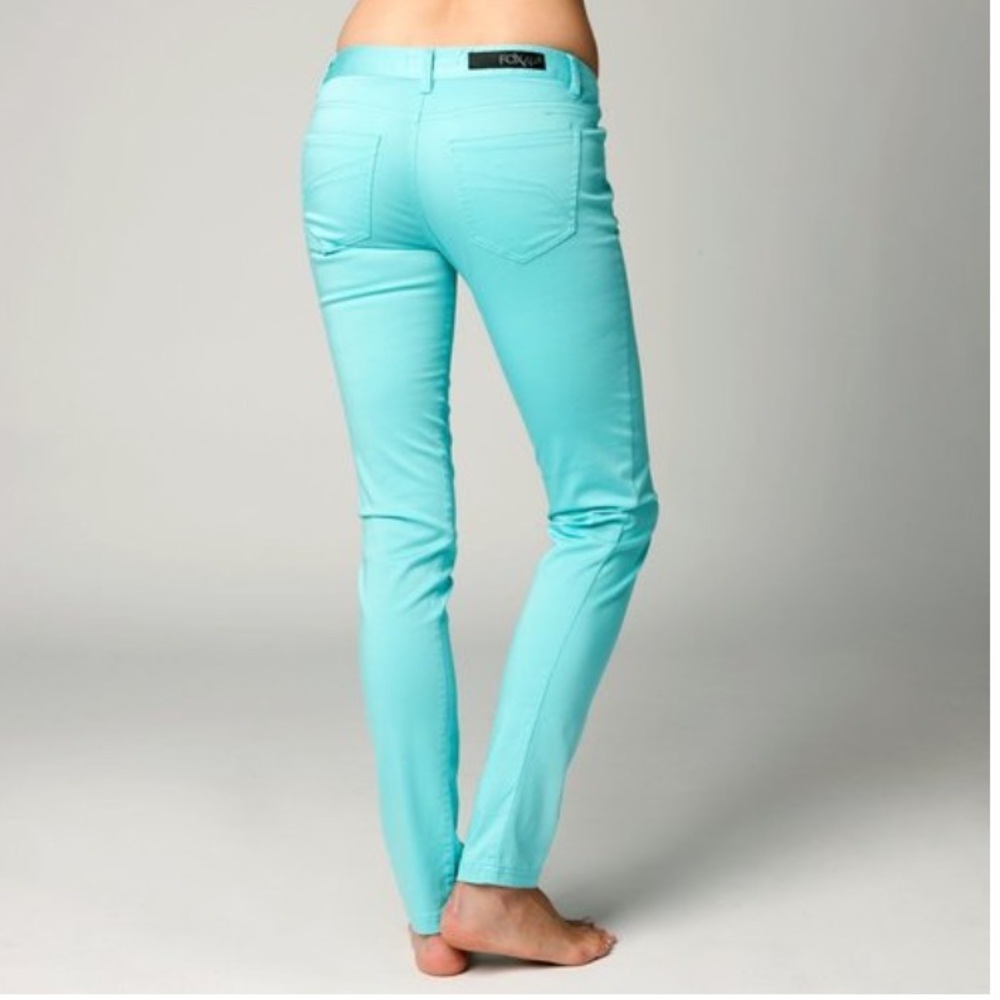 🆕FOX RACING SHARP TURN SKINNY FIT CHINO PANTS - Picture 3 of 8