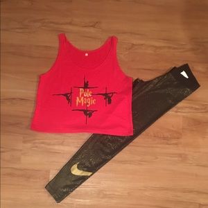 Gryffindor Pole Magic Crop Top