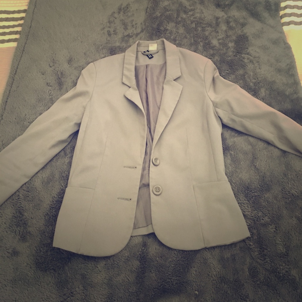 Gray Blazer
