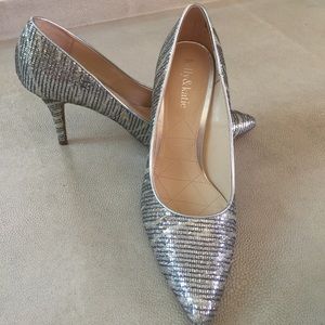 Kelly & Katie sequin heels size 8