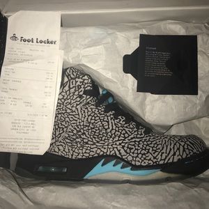 Nike Air Jordan 3Lab5 Elephant print retro V sz 10