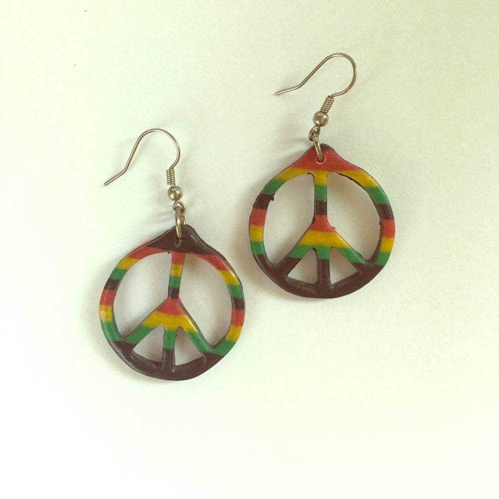 Peace Sign Earrings 👱🏼‍♀️✌🏼