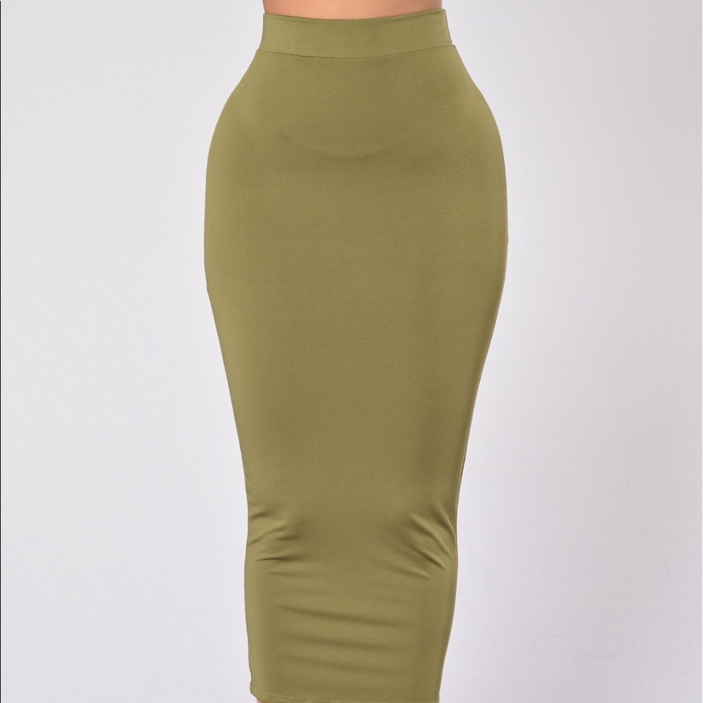 Olive oil skirt