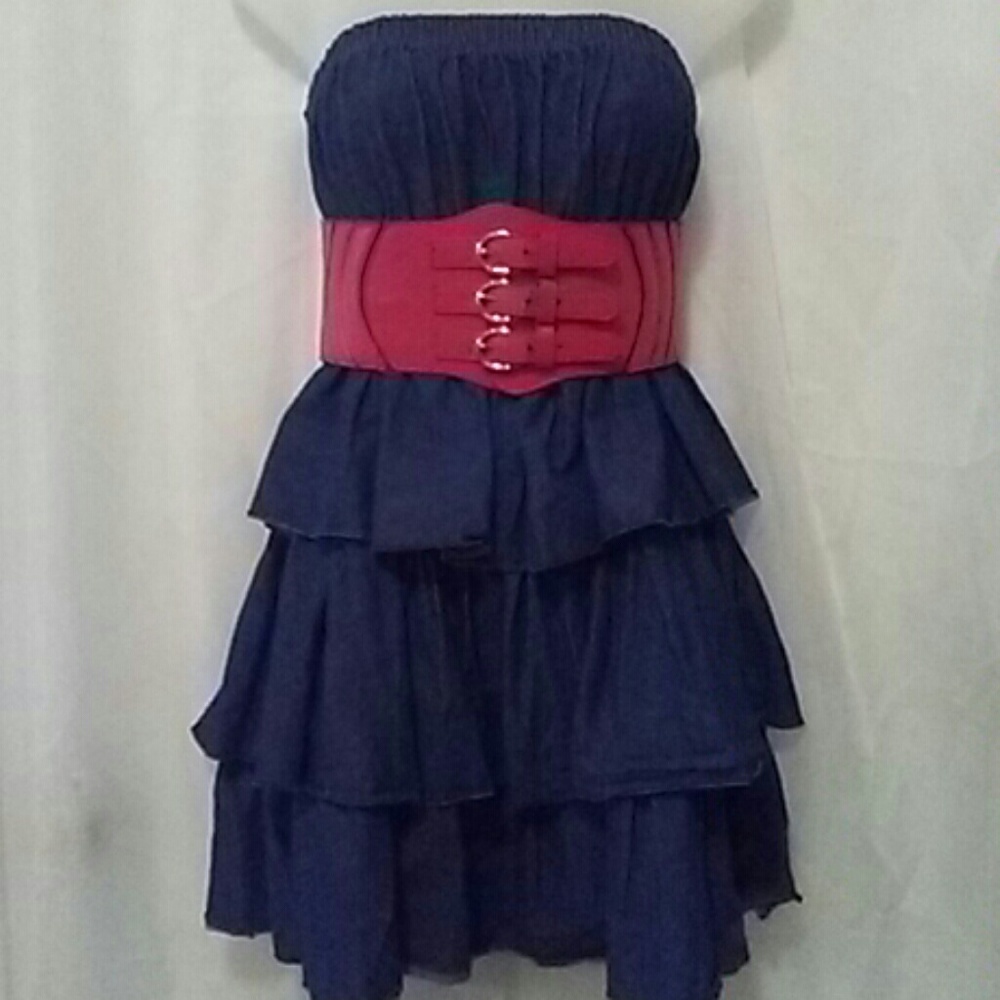 Sexy jean dress
