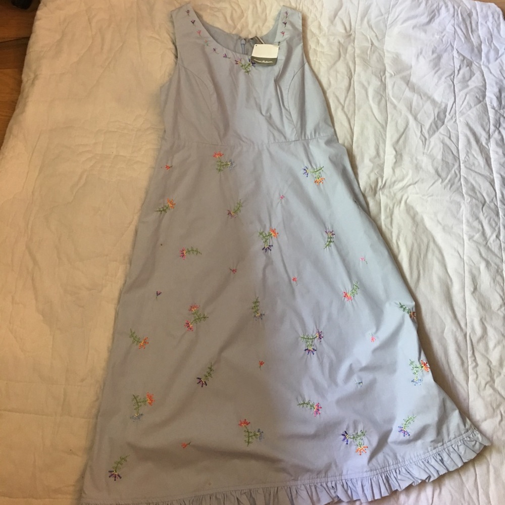 Hannah Anderson dress with embroidery flowers $5