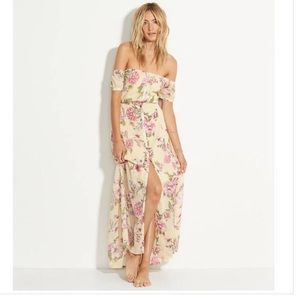 Billabong Linger Here Off the Shoulder Dress