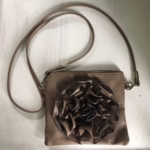 Grey/Beige Shoulder Bag