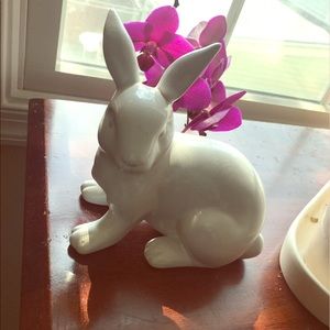 White Ceramic Rabbit