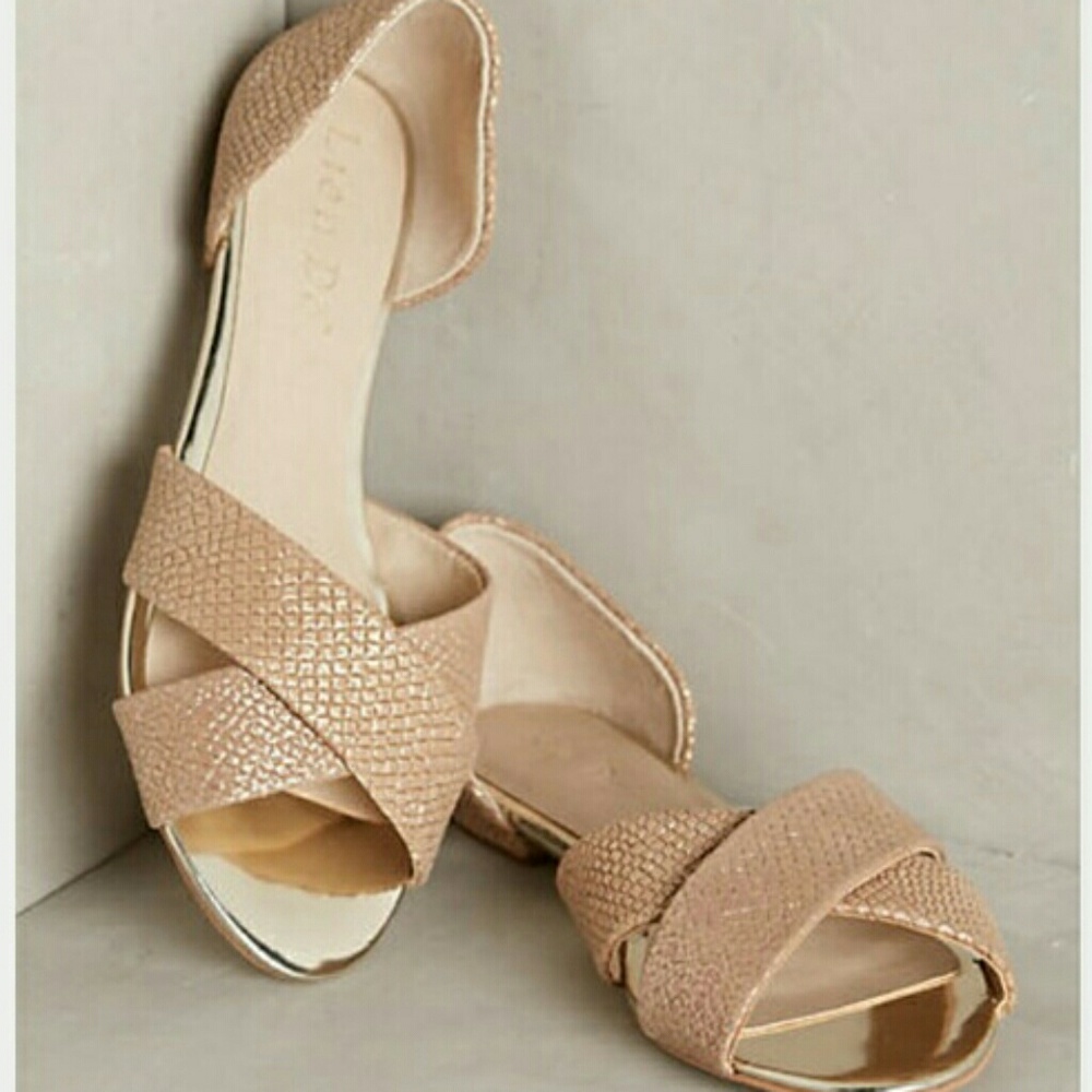 Anthropologie Lien.Do Preciosa Flats/Sandals
