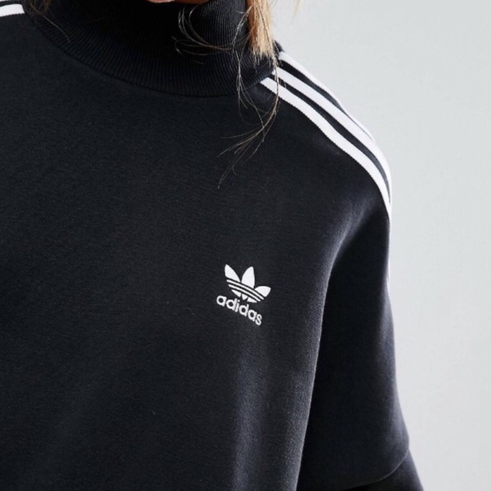 Adidas High Neck Sweatshirt - Picture 3 of 5