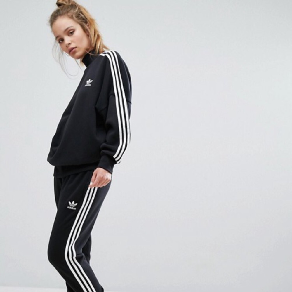 Adidas High Neck Sweatshirt - Picture 2 of 5